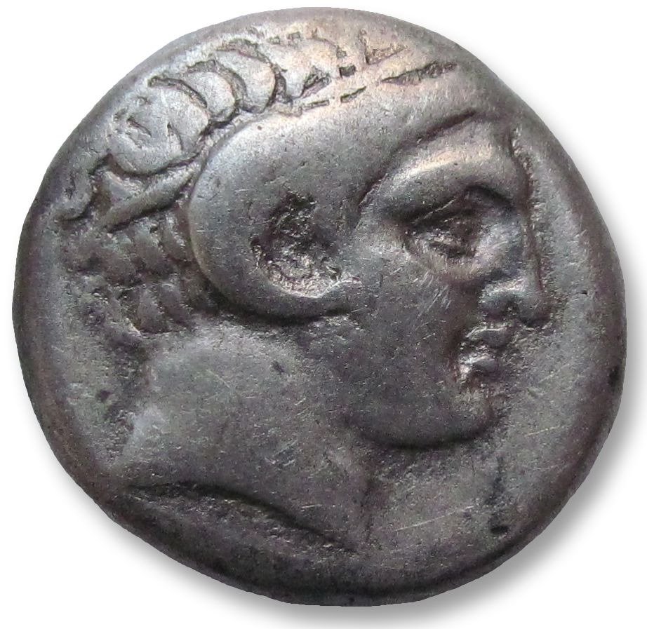 Kyrenaika, Kyrene. Didrachm time of Magas circa 294-275 B.C. - EX CNG Triton XXVI, with auction ticket #1.1