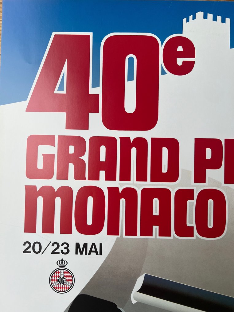 Anonymous - Poster pubblicitario- GP Monaco 1982 #1.2