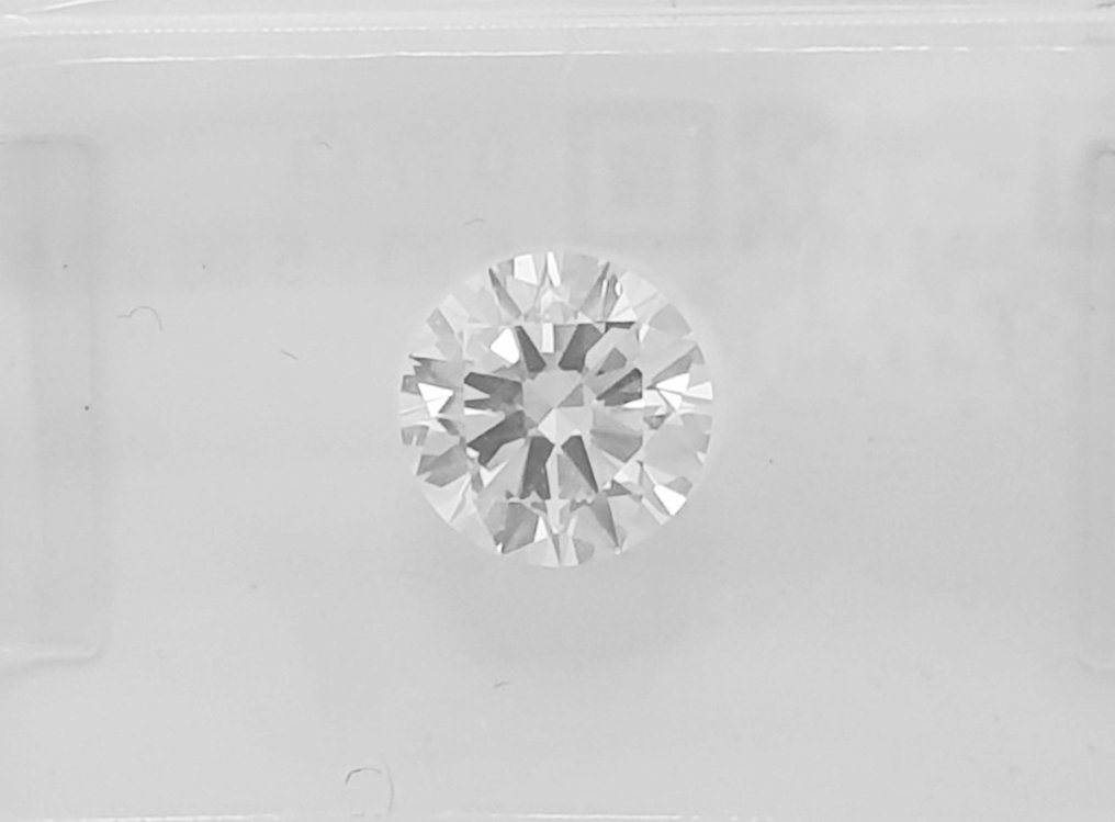 1 pcs Diamante  (Natural)  - 0.77 ct - Redondo - F - SI1 - Istituto Gemmologico Italiano (IGI) #1.1