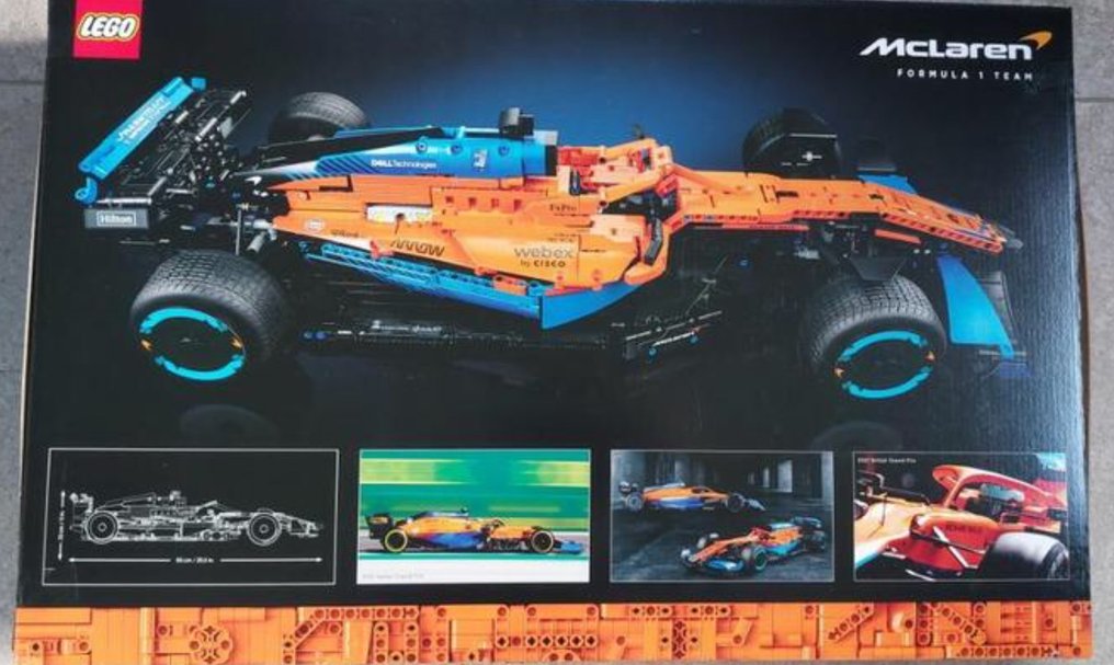 Lego - Technik - 42141 - McLaren Formula 1 Team 2022 Race Car - 2020 und ff. #2.1