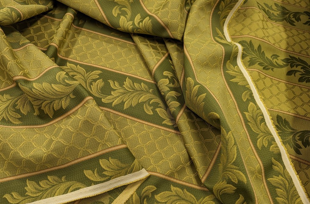 Ampio Taglio cm 380 x 280 Jacquard Tessitura Cazzaniga - Upholstery fabric  - 380 cm - 280 cm #1.1