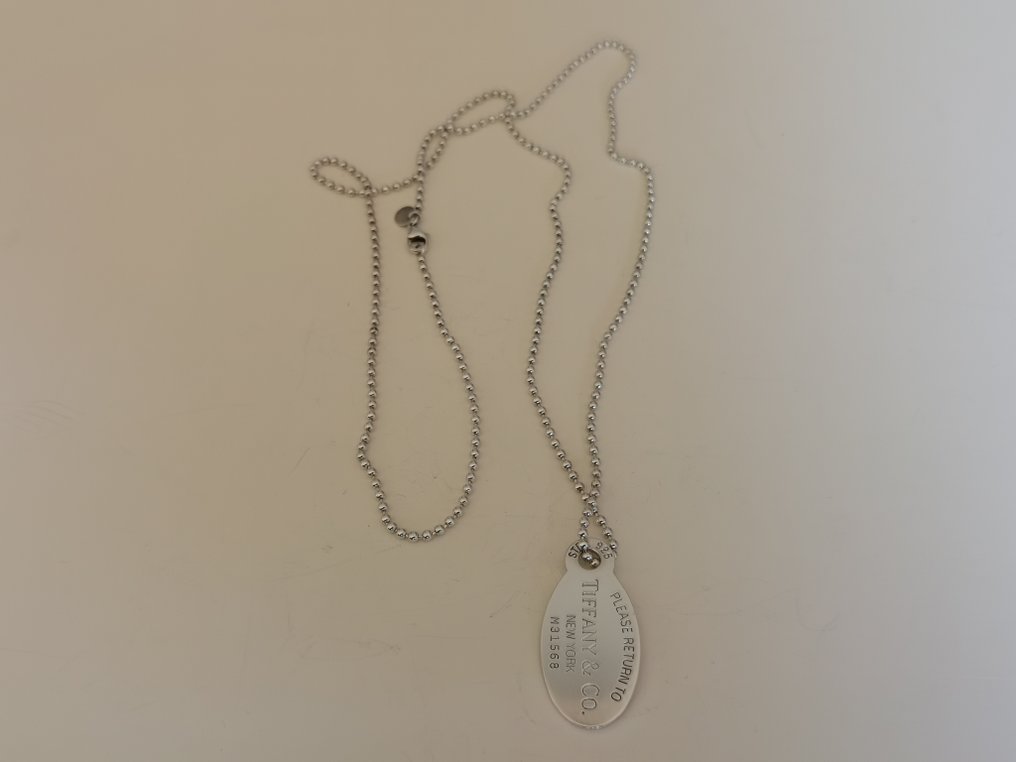Tiffany & Co. - Silber - Halskette mit Anhänger #1.1