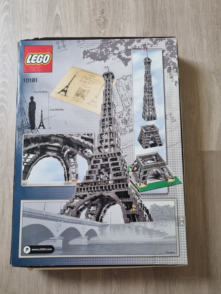 Lego - Sculptures - 10181 - Lego Eiffel Tower - 2000-2010 - Danmark #1.2