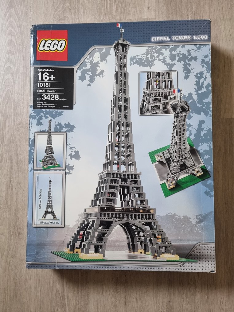 Lego - Sculptures - 10181 - Lego Eiffel Tower - 2000-2010 - Î”Î±Î½Î¯Î± #1.1