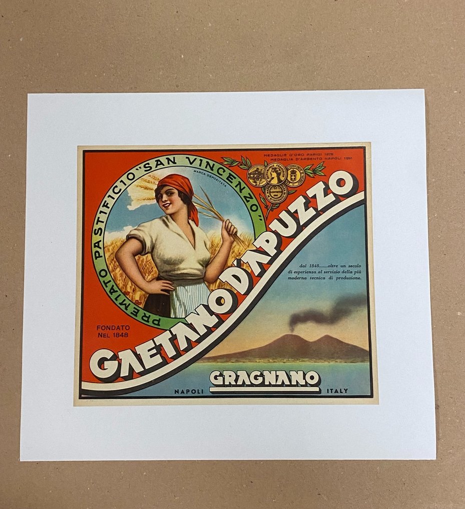 Anonymous - GAETANO D'APUZZO (linen backed) - 1920-luku #2.1