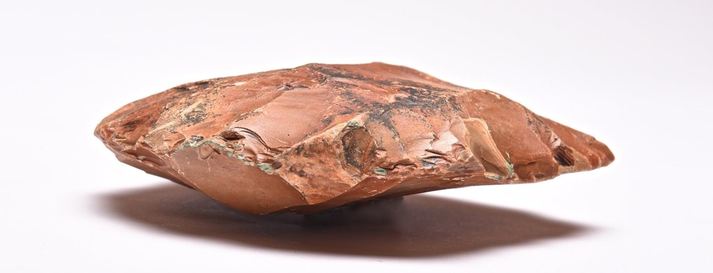 旧石器时代中期大型双面 燧石 斧 #3.1