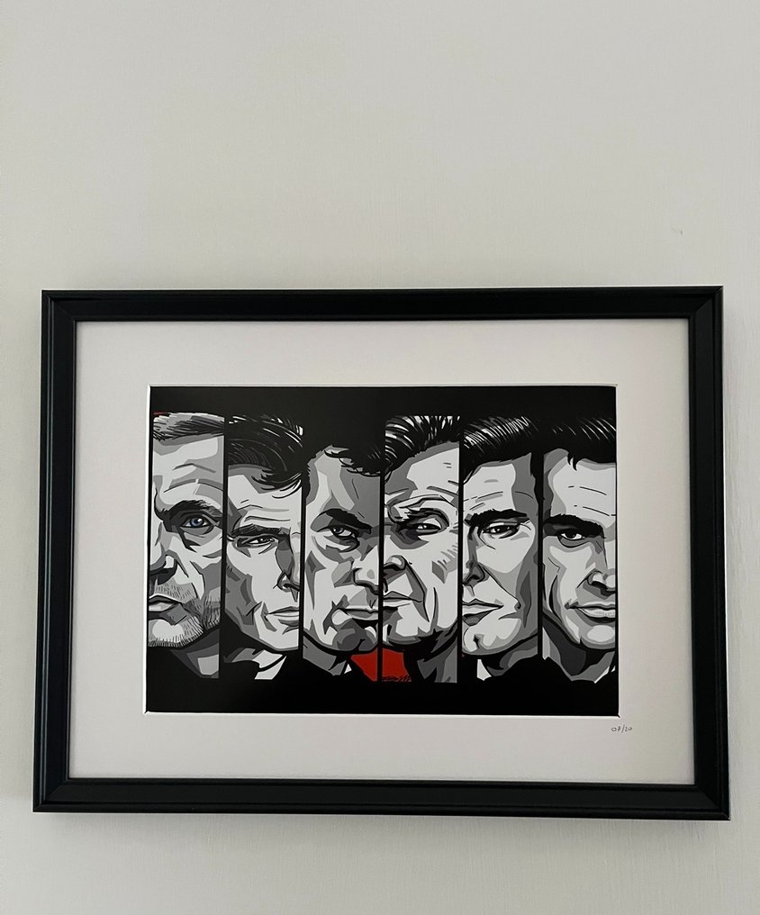 James Bond - Daniel Craig, Pierce Brosnan, Timothy Dalton, Sir Roger Moore, George Lazendby and Sir Sean Connery #3.2