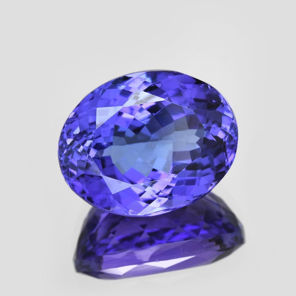 1 pcs [Violet bleuté intense] Tanzanite - 5.54 ct #2.1