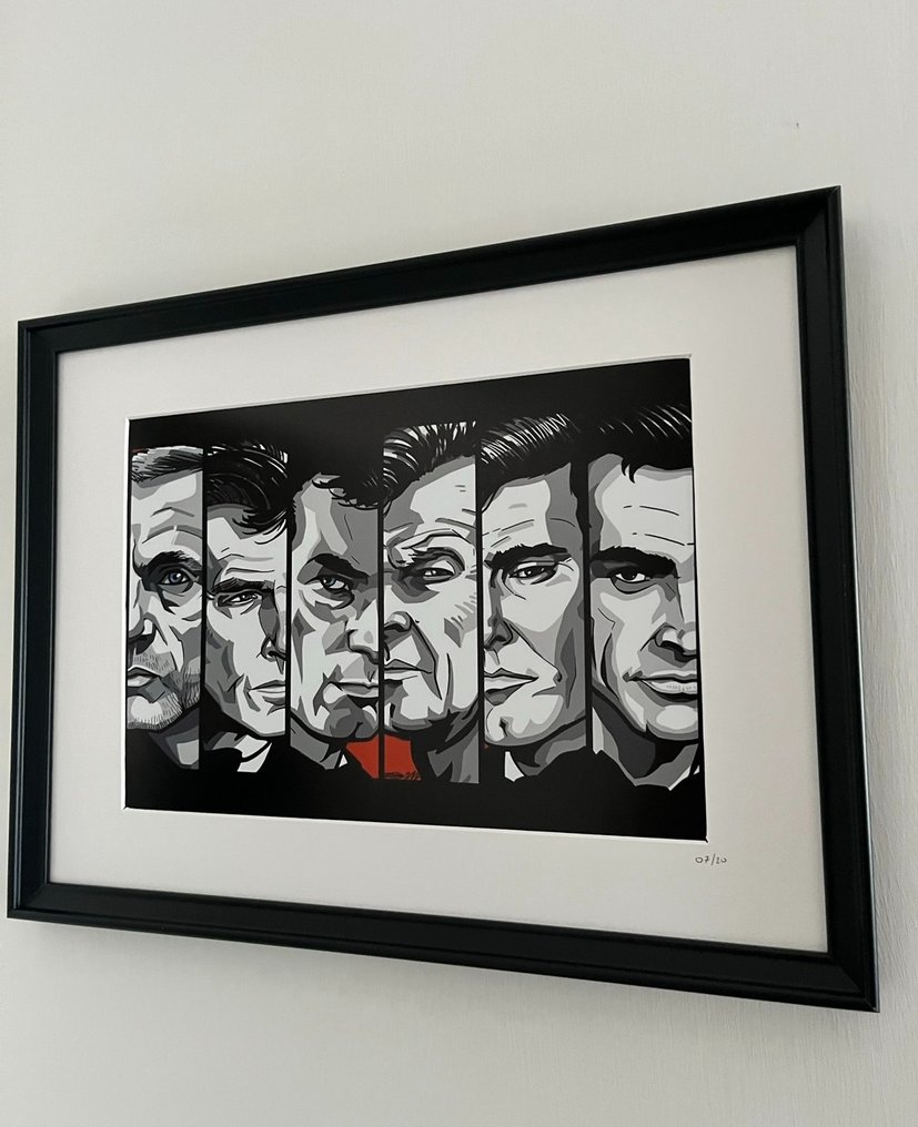 James Bond - Daniel Craig, Pierce Brosnan, Timothy Dalton, Sir Roger Moore, George Lazendby and Sir Sean Connery #4.3