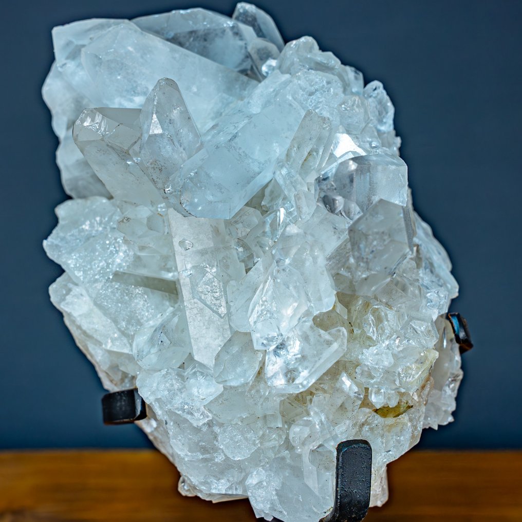 Natural AAA+++ Clear Quartz Crystal Cluster on Stand- 2390.16 g #1.2