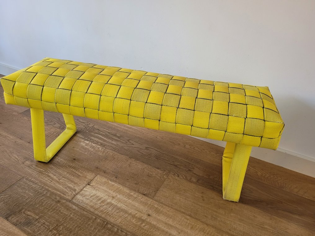 Hu-made - Humade fire-hose bench - Flurbank - Bench Teide - Firehose & Steel #2.1