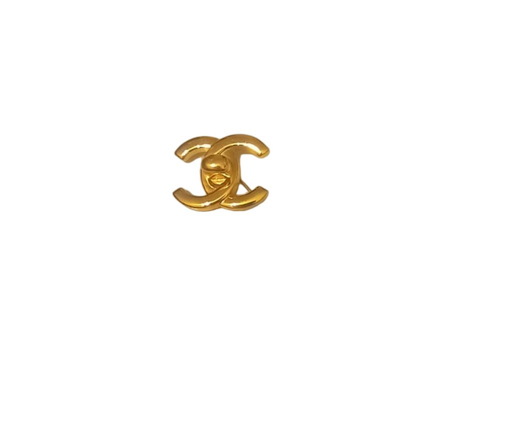 Chanel - Vergoldetes Metall - Brosche #1.1