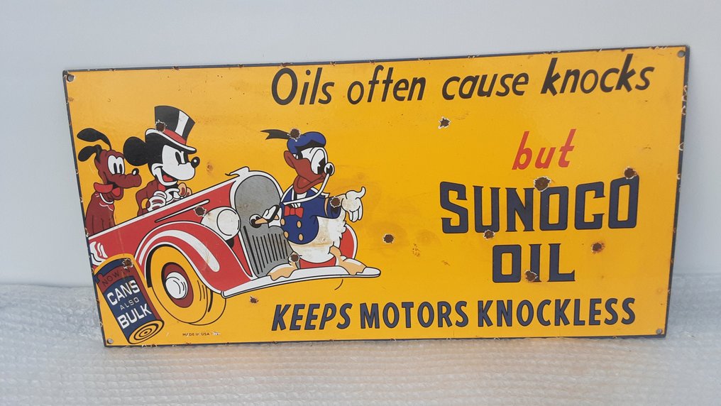 sunoco oil - Advertising sign - Enamel #1.1