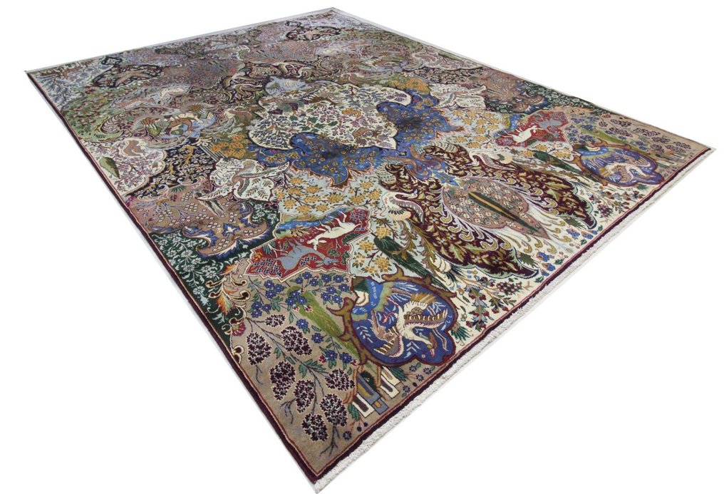 原始喀什玛伊甸园由细软木棉制成 - 小地毯 - 389 cm - 296 cm #2.1