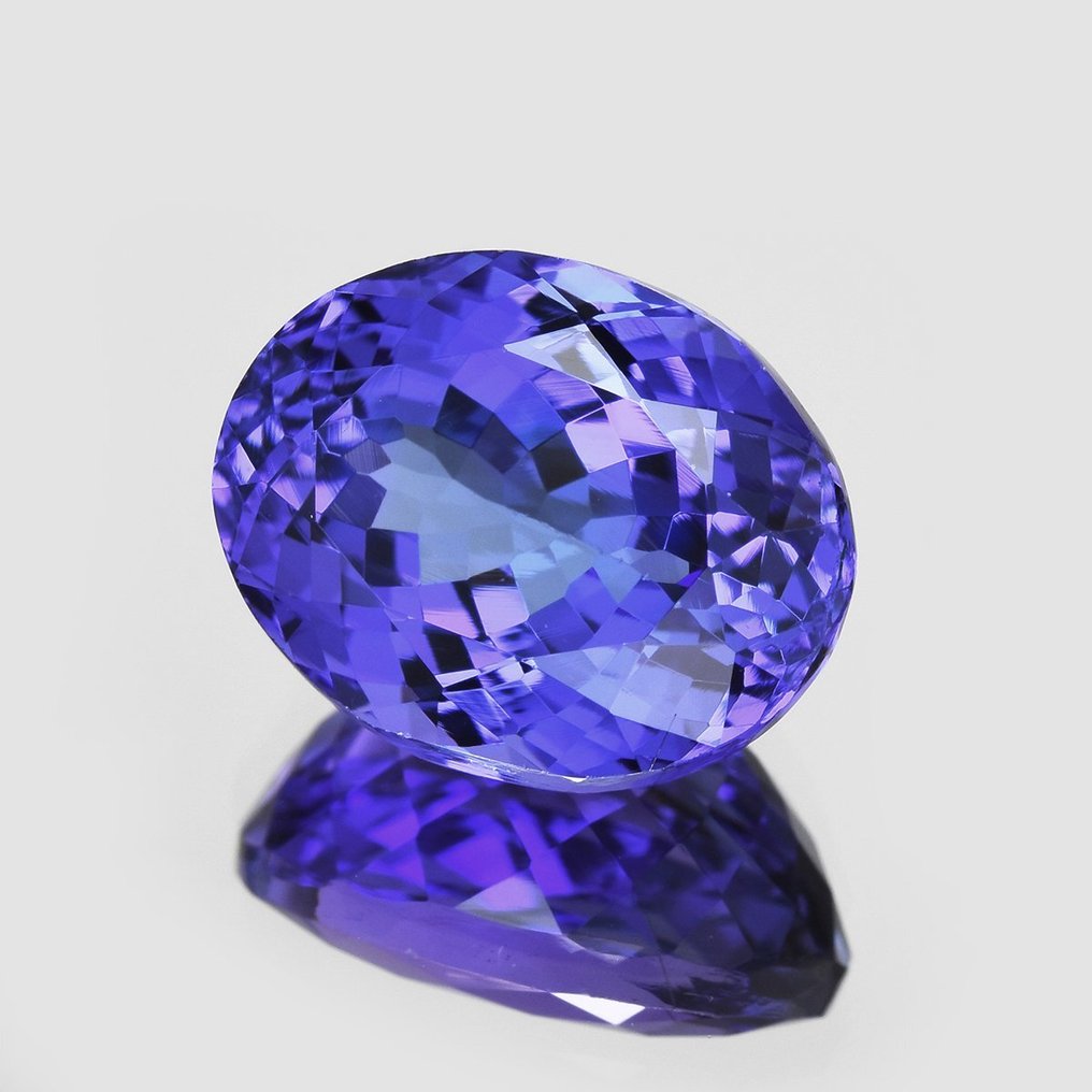 1 pcs [Violet bleuté intense] Tanzanite - 5.54 ct #1.1
