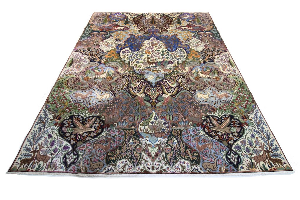 原始喀什玛伊甸园由细软木棉制成 - 小地毯 - 389 cm - 296 cm #1.3