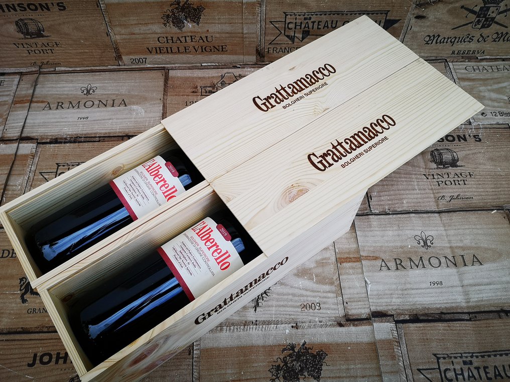2019 Podere Grattamacco L'Alberello - Bolgheri Superiore - 2 Magnums (1.5L) #2.1
