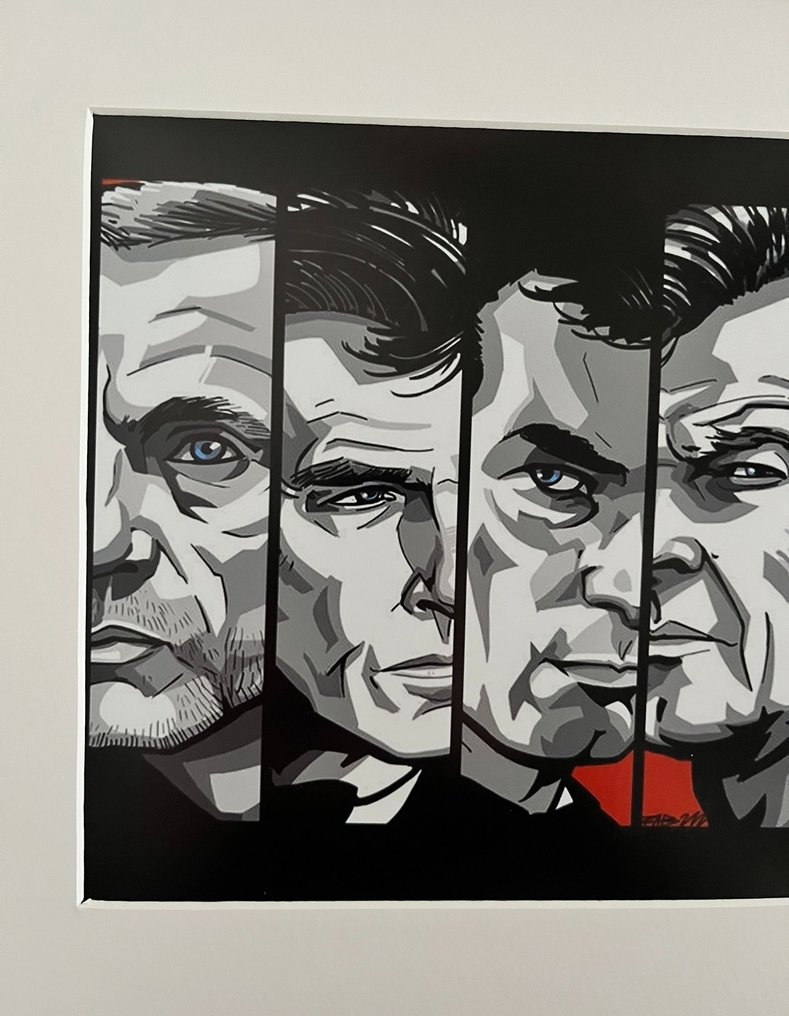 James Bond - Daniel Craig, Pierce Brosnan, Timothy Dalton, Sir Roger Moore, George Lazendby and Sir Sean Connery #2.1