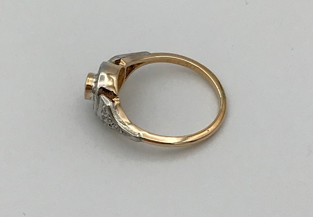 Ring Roségoud Diamant  (Natuurlijk)  #2.1