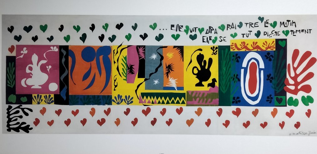 Matisse (after) - Las Mil y una Noches, 1950 - (Amplio Panorámico) #2.1