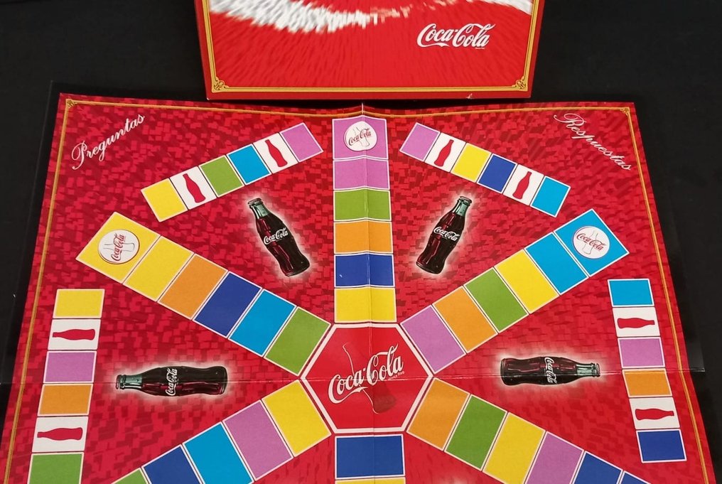 Coca Cola - Juego de mesa Coca Cola Publicitario - Década de 1990 #1.1