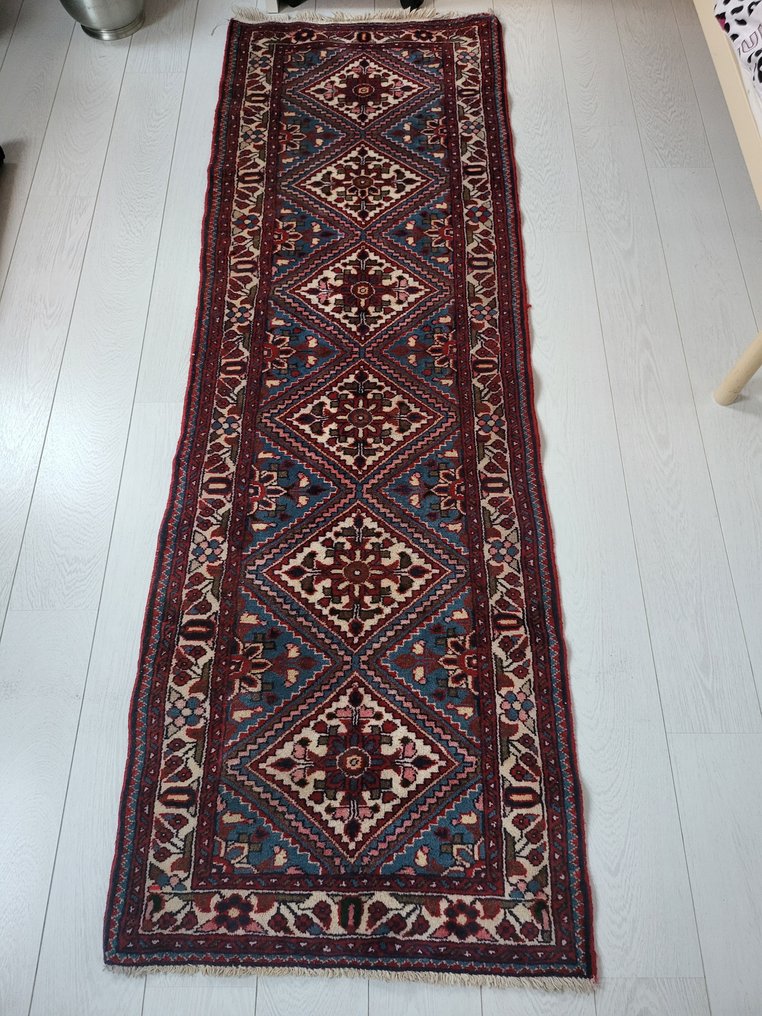 波斯哈馬丹羊毛地毯 - 小地毯 - 210 cm - 70 cm #1.1