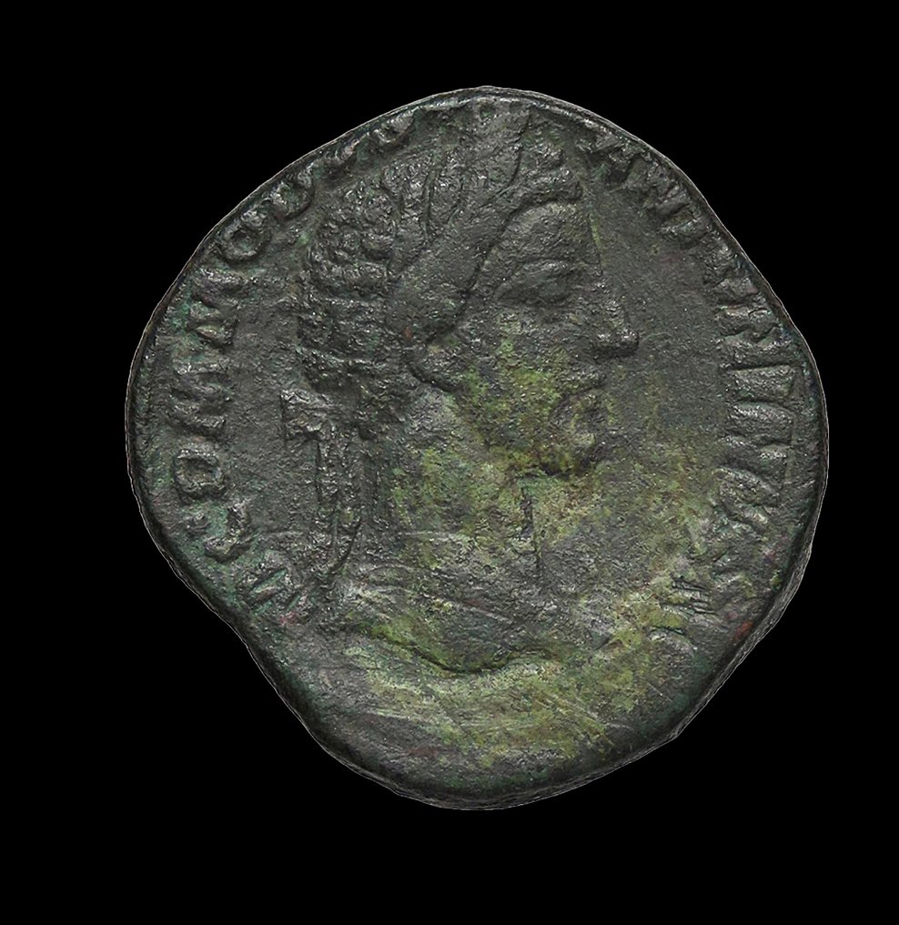 Roman Empire. Commodus (AD 177-192). Sestertius Rome, AD 180 #2.1