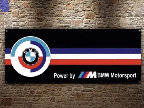 Μπανερ BMW - διακόσμηση τοίχου για οπαδούς. - BMW #3.2