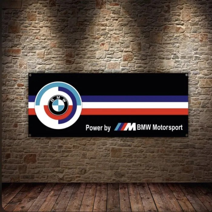Μπανερ BMW - διακόσμηση τοίχου για οπαδούς. - BMW #1.0