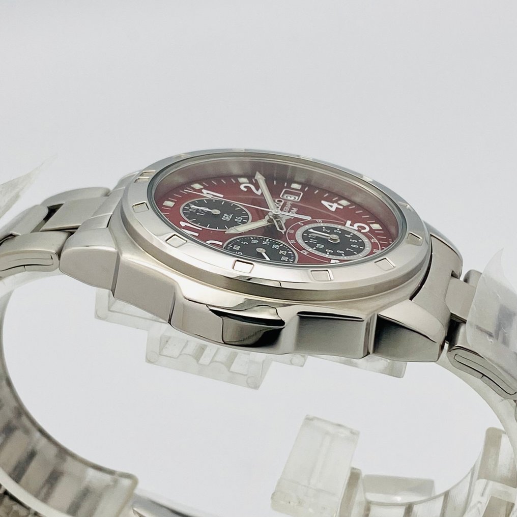 Seiko - Chronograph  Red Dial - No Reserve Price - 7T92-0CA0 - Men - 2020+  #3.2