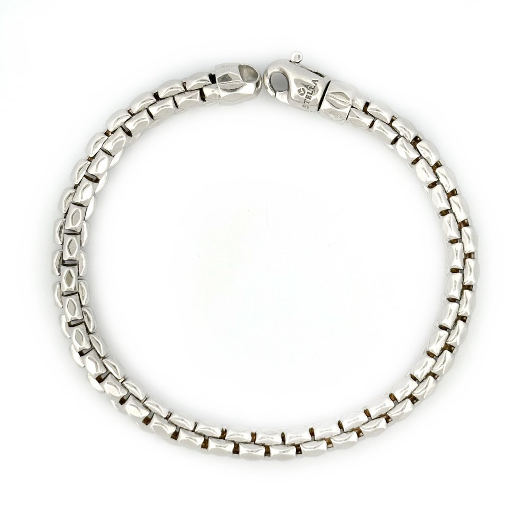 Stella Milano - 18.7 gr - 19 cm - 18 Kt - Bracelet White gold #2.1