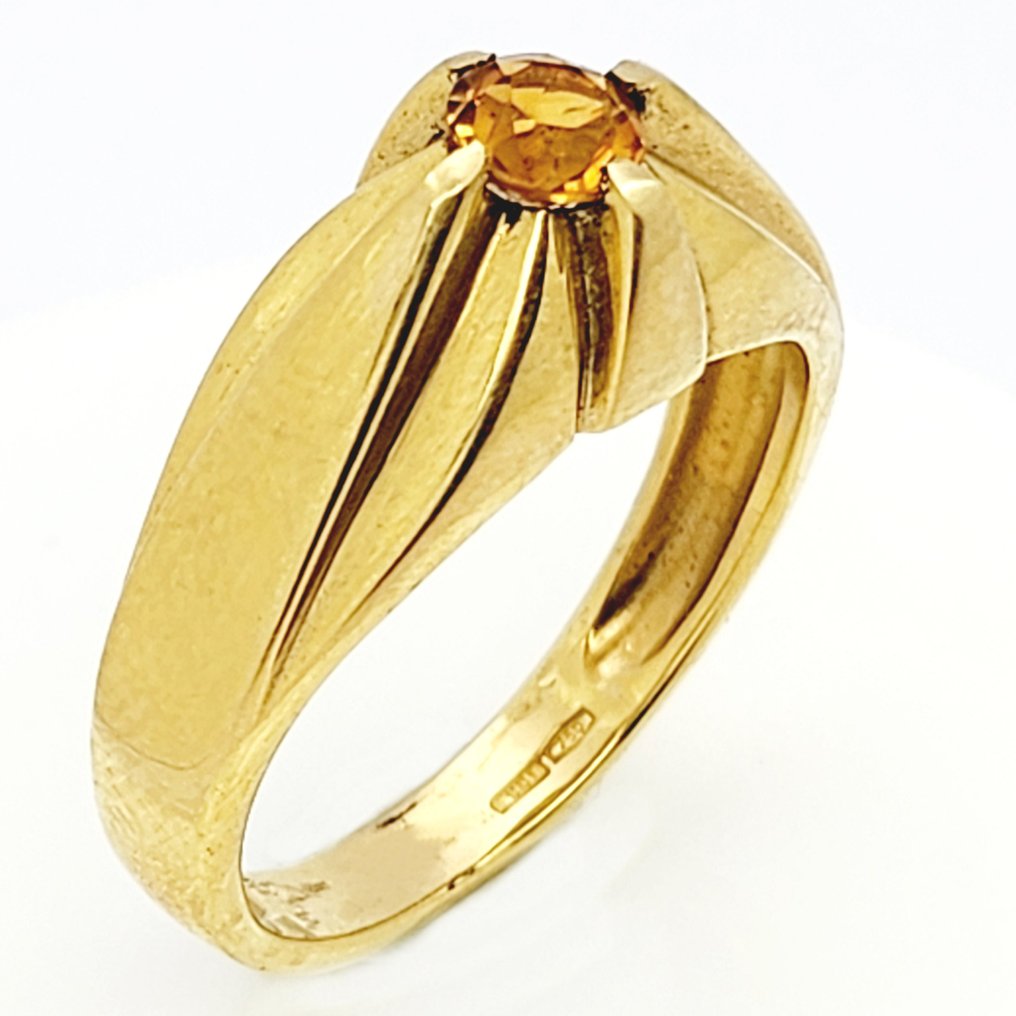 Ring Gelbgold Citrin #1.2