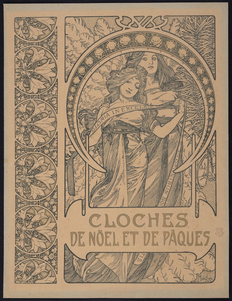 Alphonse Mucha (1860-1939) - Les Cloches de Noël et de Pâques #1.2