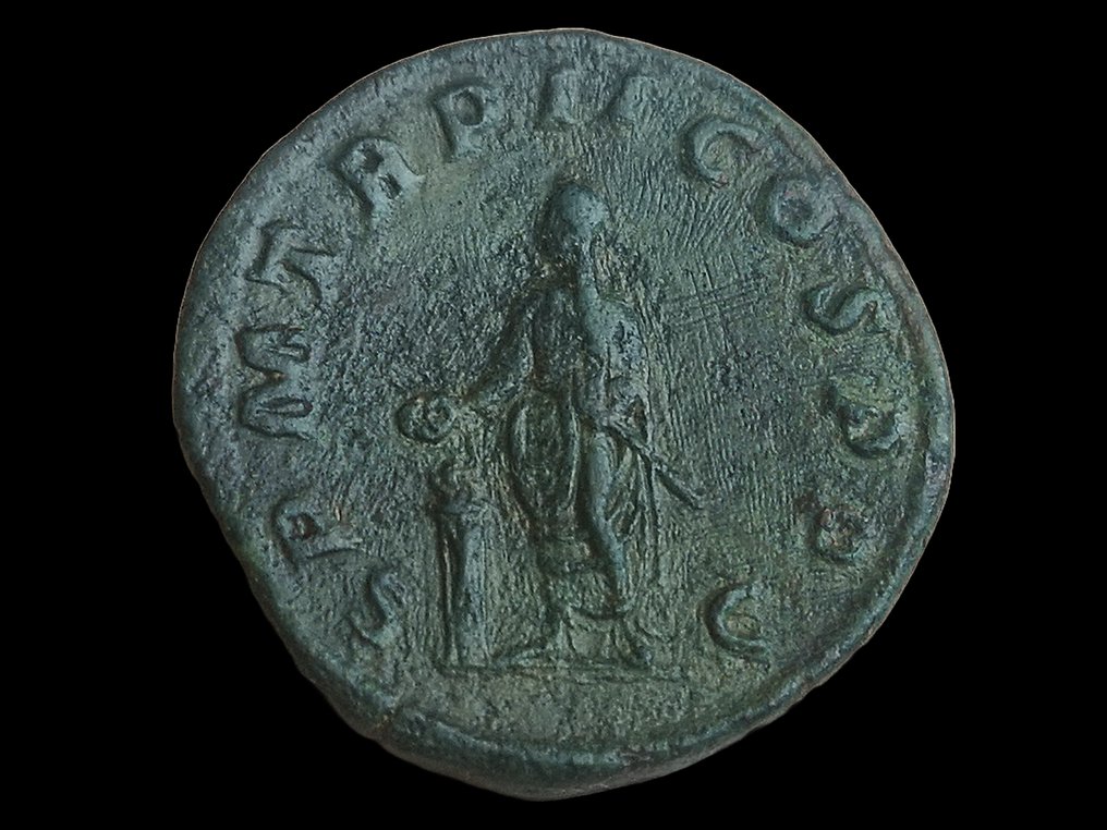 Império Romano. Gordiano III (238-244 d.C.). Sestertius Rome #2.2