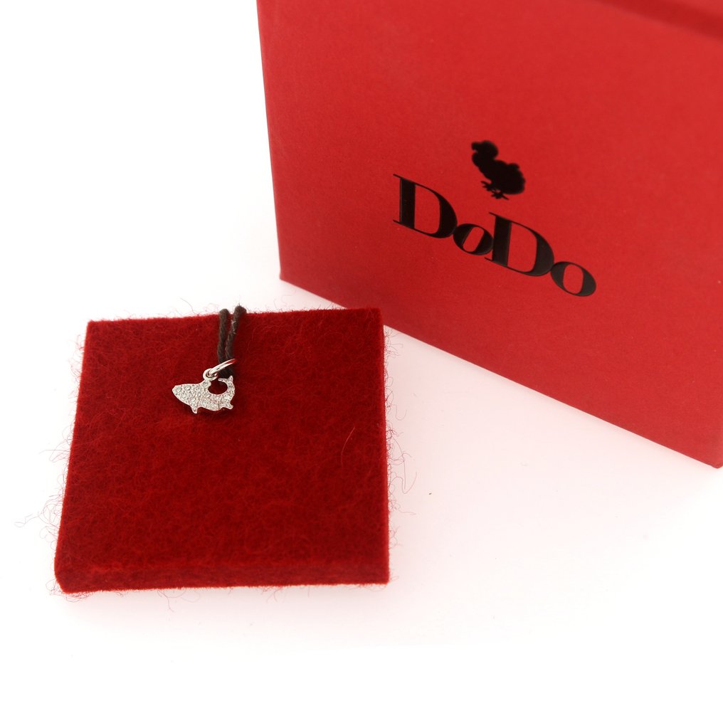 χωρίς τιμή ασφαλείας - Pomellato - Κρεμαστό κόσμημα - DoDo - 18 καράτια Λευκός χρυσός -  0.10ct. tw. #4.3