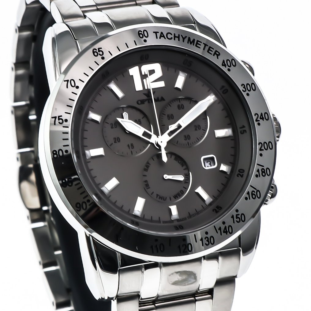 OPTIMA - Swiss Chronograph - OSC321-SS-2 - Sin precio de reserva - Hombre - 2010-2020  #1.0