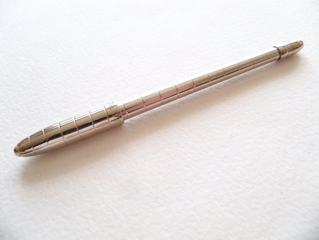 Louis Vuitton - Silver Tone Agenda Ballpoint Pen - Στυλό διαρκείας #2.1