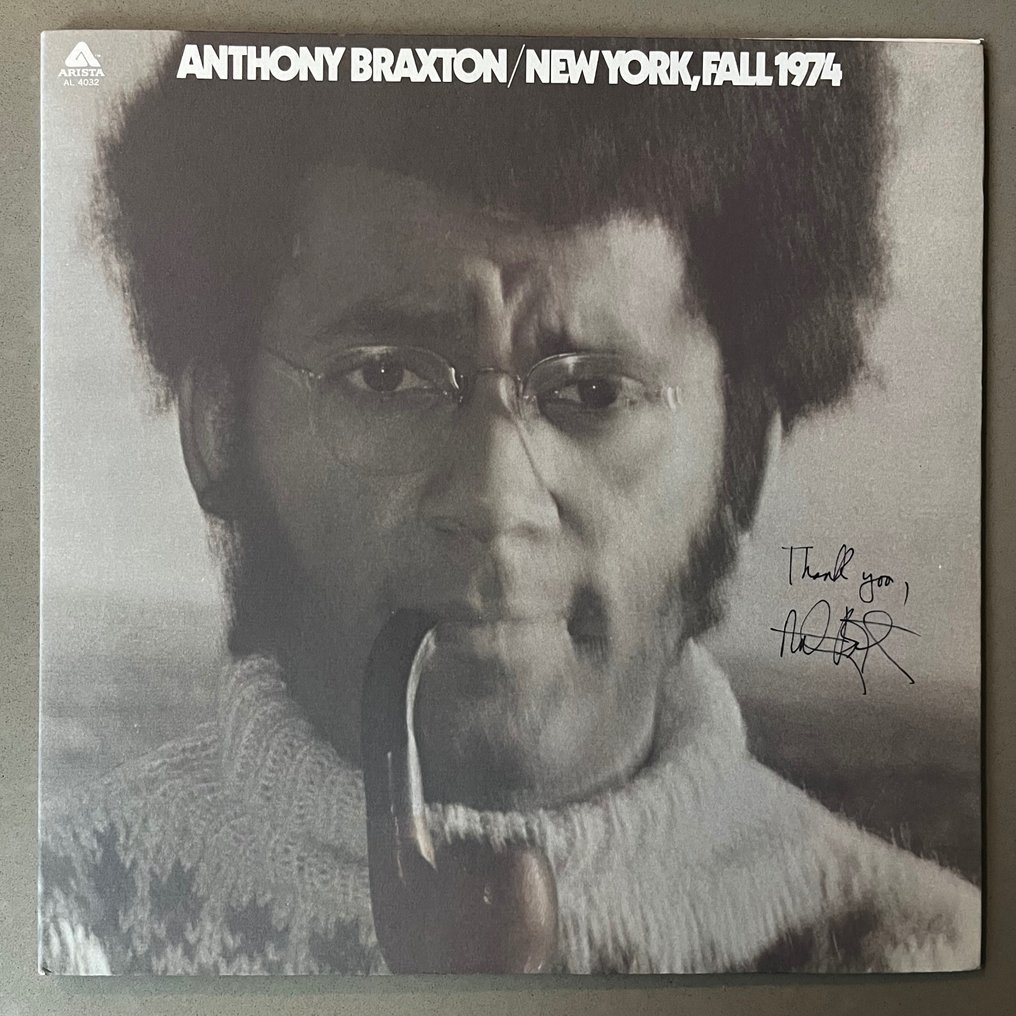 Anthony Braxton - New York, Fall 1974 - Disque vinyle unique - 1975 #1.1