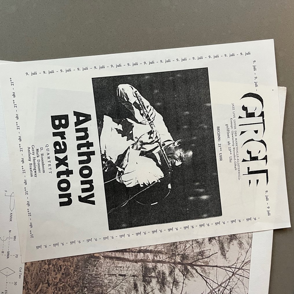Anthony Braxton - New York, Fall 1974 - Disque vinyle unique - 1975 #3.2