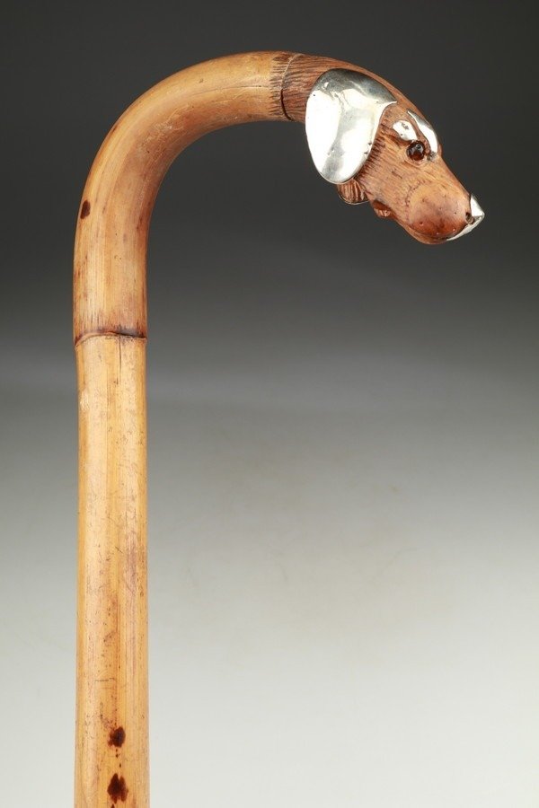 手杖 - 木, 银 #2.1