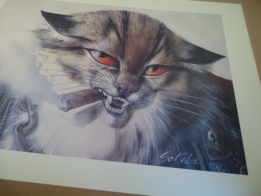 Sokal, Benoît - 1 Offset Print - Canardo - Raspoutine - 1990 #3.2