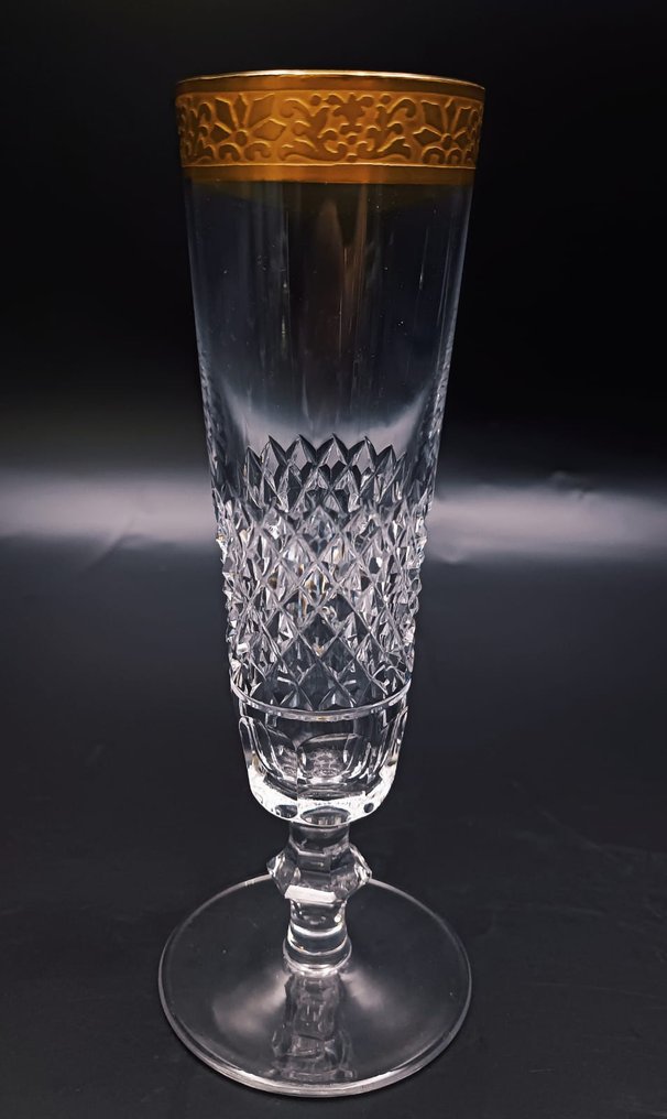 Moser & Söhne - Champagneglas (5) - .999 (24 kt.) guld, Krystal #2.2