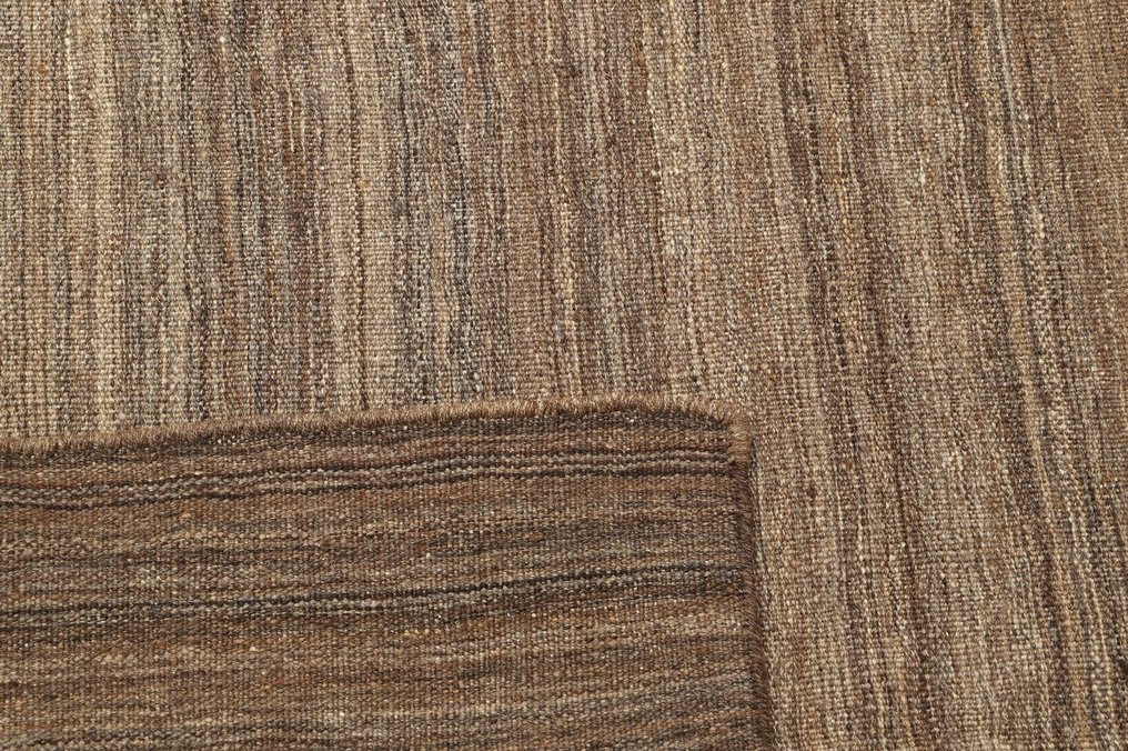 设计师现代 Kilim 地毯 - 凯利姆平织地毯 - 387 cm - 281 cm #1.3