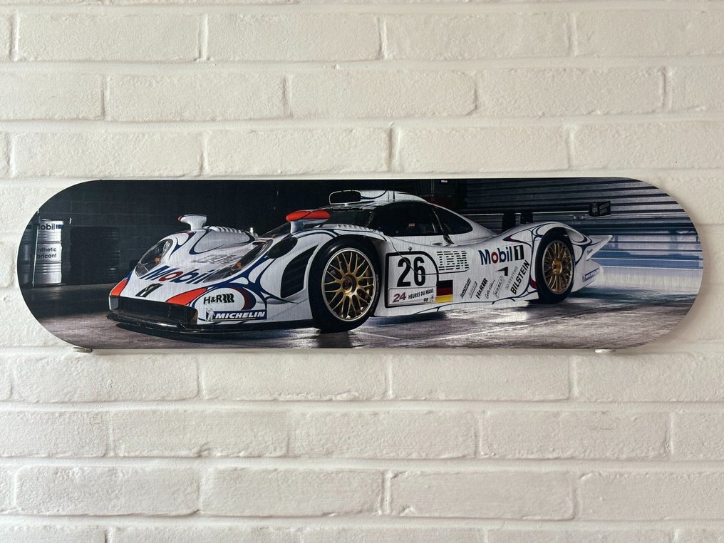 Πόρσε 911 GT1 '98 διαφημιστική εκτύπωση σε αλουμίνιο - Porsche #1.0