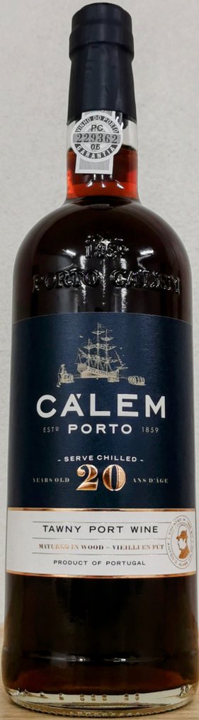 Calem - 20 years old Tawny - Portó - 3 Bottles (0.75L) #3.2