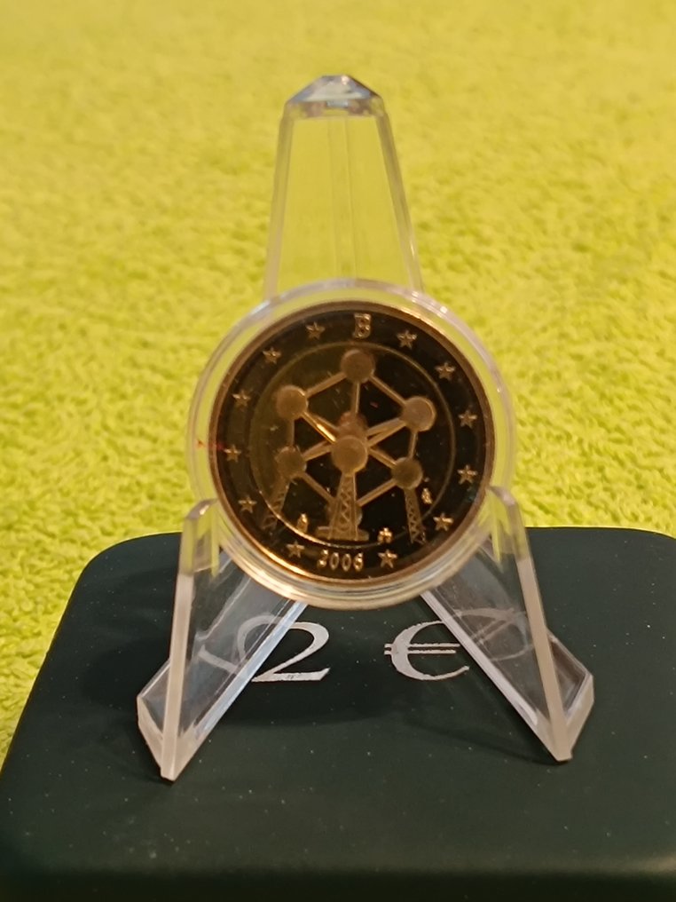 Βέλγιο. 2 Euro 2006 "Atomium" Proof #1.0