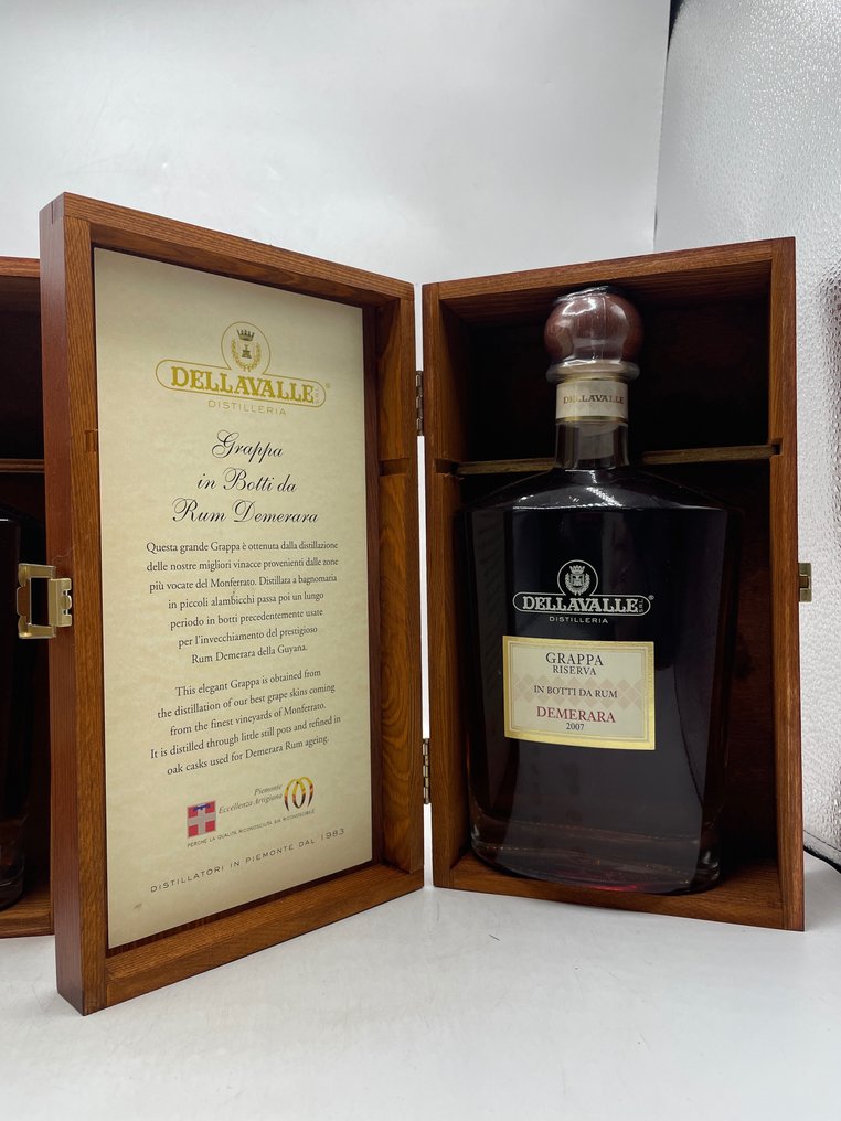 Dellavalle 2007 - Demarara Rum Finish - 70 cl - 2 flaskor #3.2