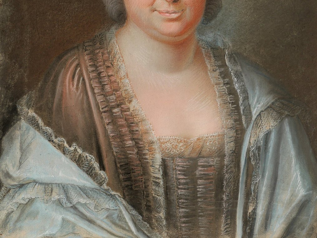 French School (XVIII) - Portrait of a woman #2.1