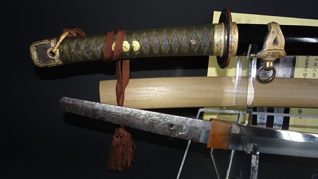 Espada del Santuario Minatogawa Masuda Masaaki NBTHK Hozon - Japón - Periodo Shōwa (1926-1989) #3.1