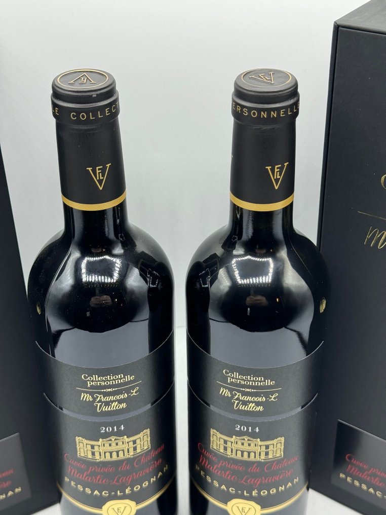 2014 Collection Francois Louis Vuitton, Cuvée du Chateau Malartic Lagraviere - Pessac-Léognan - 2 Bouteilles (0,75 L) #3.2